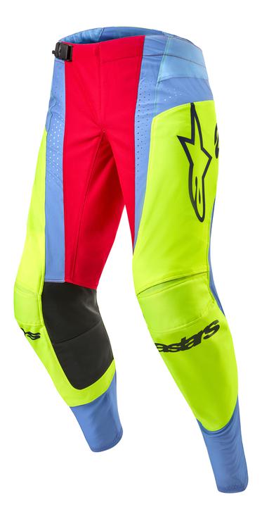 Alpinestars MX24 Techstar Ocuri Pants Light Blue Yellow