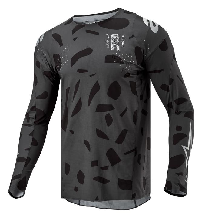 Alpinestars MX24 Techstar Graphite Jersey Black Camo