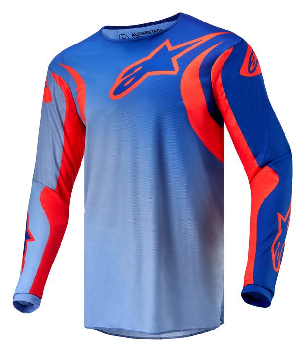 Alpinestars MX24 Fluid Lucent Jersey Blue Orange