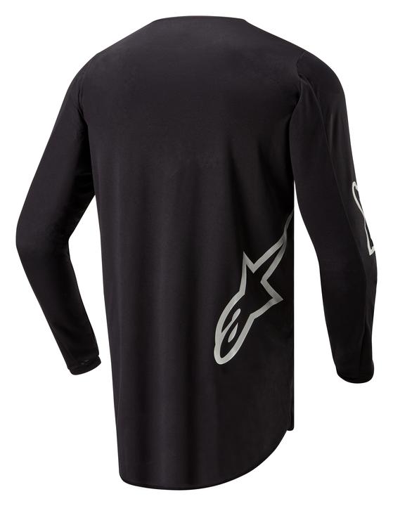 Alpinestars MX24 Fluid Graphite Jersey Black Silver