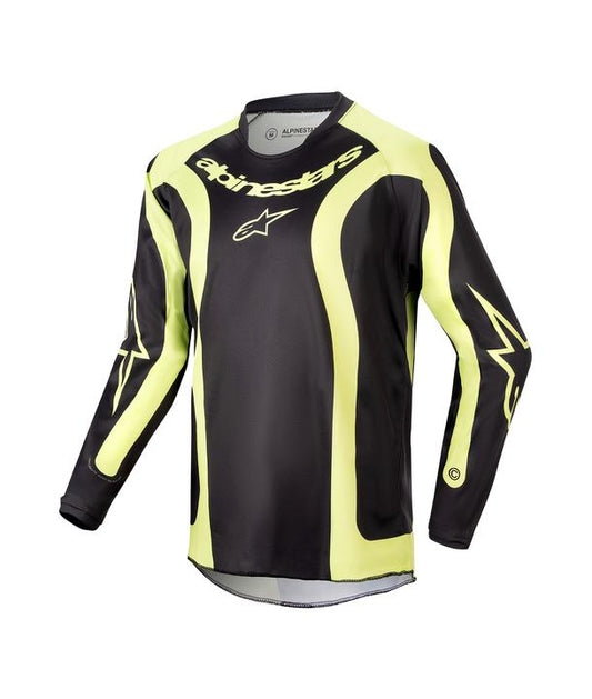 Alpinestars MX24 Youth Racer Lurv Jersey - Black Hi-Vis