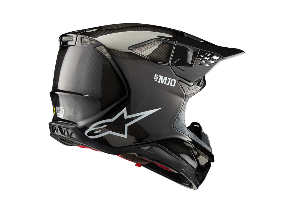 Alpinestars MX24 Sm10 Solid Helmet Black