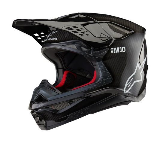 Alpinestars Supertech SM10 Solid Helmet - Black