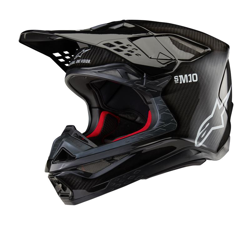 Alpinestars MX24 Sm10 Solid Helmet Black