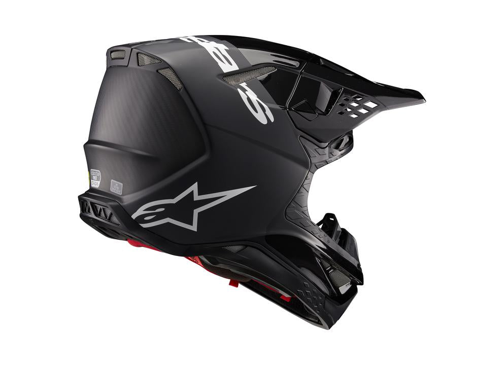 Alpinestars MX24 Sm10 Flood Helmet Black Grey