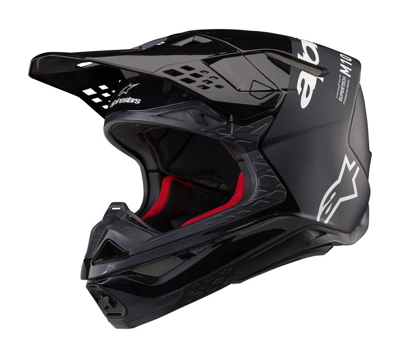 Alpinestars Supertech SM10 Flood Helmet - Black / Grey