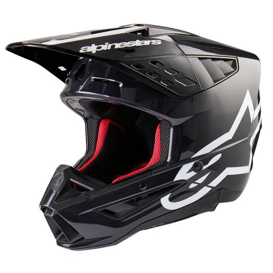 Alpinestars MX24 SM5 Corp Helmet Dark Grey