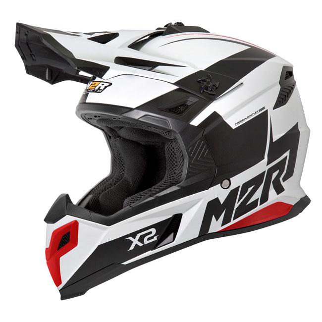 M2R X2 Inverse Helmet - Red Pc-1F