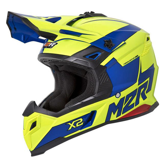 M2R X2 Inverse Helmet - Hi-Vis Pc-3