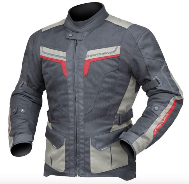 Dririder Apex 5 Airflow Men's Jacket - Black / Magnesium