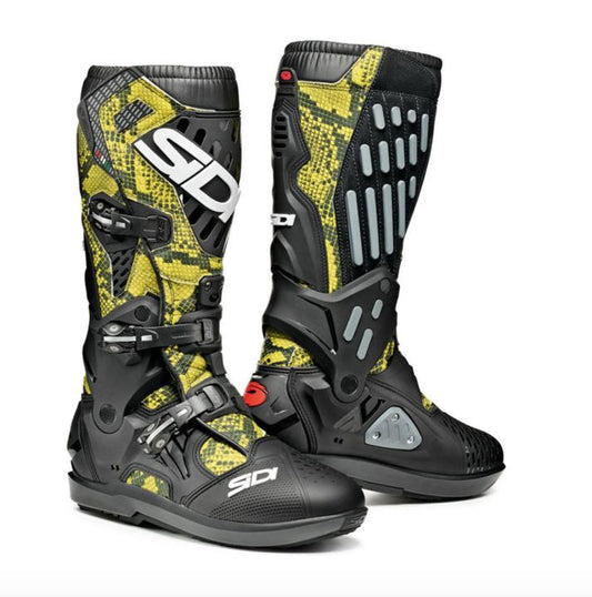 Sidi Atojo SRS Limited Edition Boots - Black / Yellow