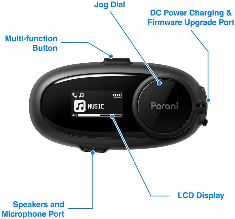 Sena Parani M102 Bluetooth Headset - Single