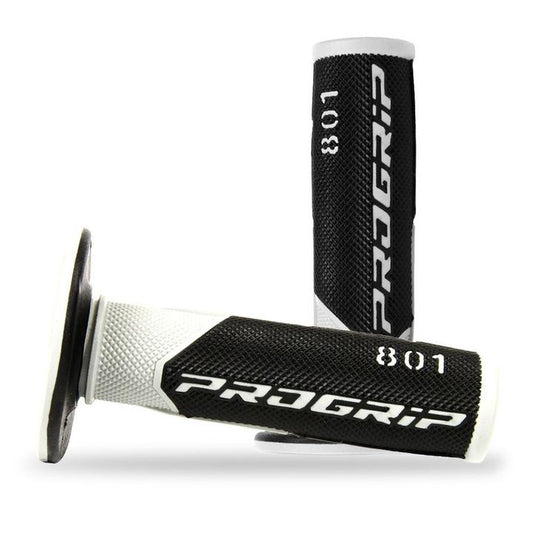 Progrip White Dual Density 801 Half Waffle Grip