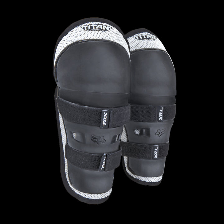 Fox Peewee Titan Knee/Shin Guards (Pair) - Black