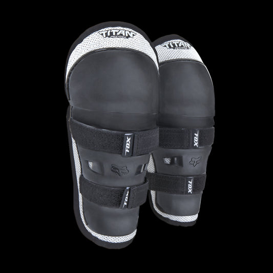 Fox Peewee Titan Knee/Shin Guards (Pair) - Black