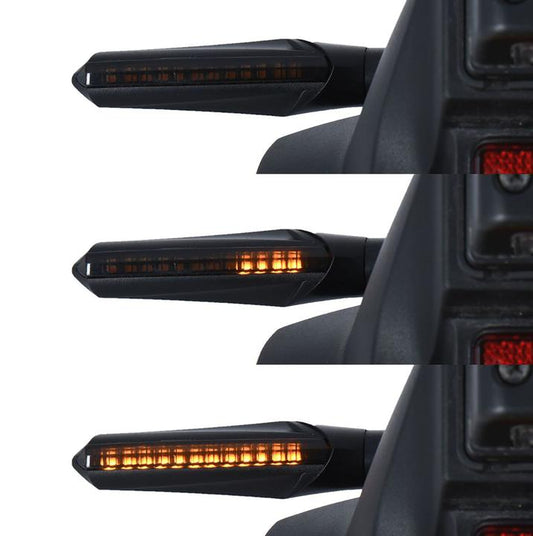 Oxford Nightrider Streaming LED Indicator - Black