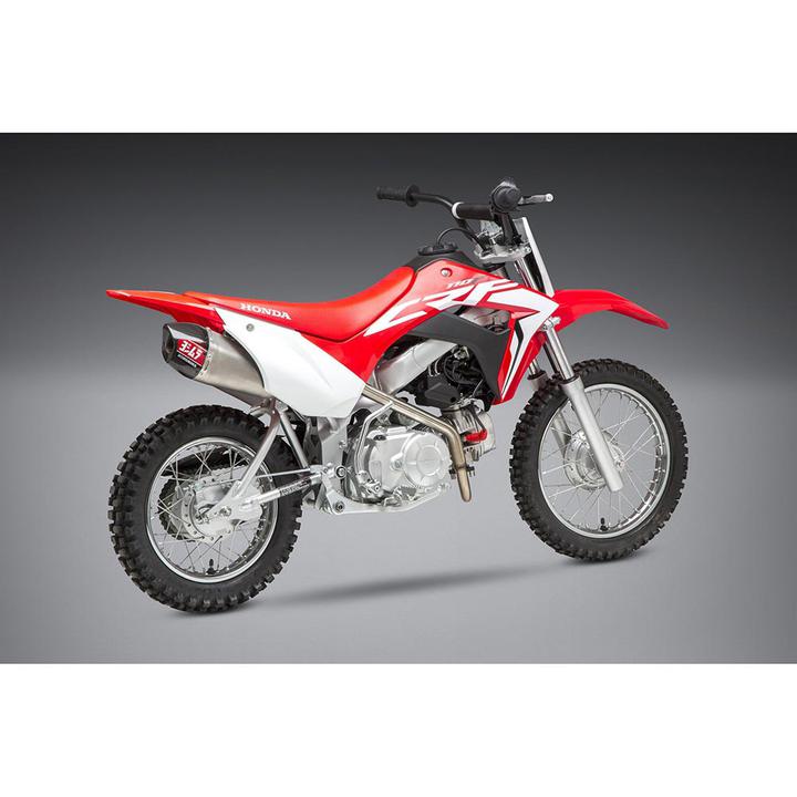 Yoshimura Honda CRF110F 19-23 RS-9T Stainless Full Exhaust, W/ Stainless Muffler