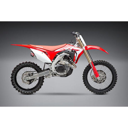 Yoshimura Honda CRF450R/Rx 19-20 / CRF450R-S 2022 RS-9T Stainless Slip-On Exhaust, W/ Stainless Mufflers