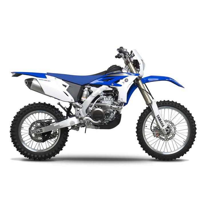 Yoshimura Yamaha Wr450F 12-15 RS-4 Stainless Full Exhaust, W/ Aluminium Muffler