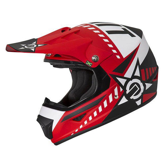 M2R Xyouth Chaser Pc-1F Helmet - Red / White / Black