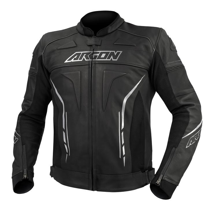 Argon Scorcher Non Perforated Jacket - Black / White