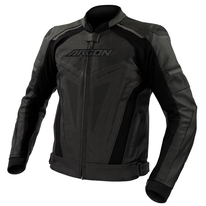 Argon Descent Perforated Stealth Jacket - Black