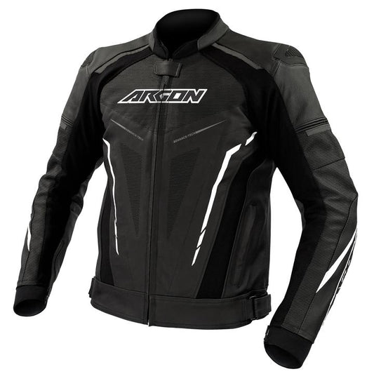Argon Descent Perforated Jacket - Black / White