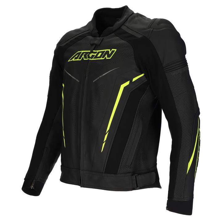 Argon Descent Perforated Jacket - Black / Yellow