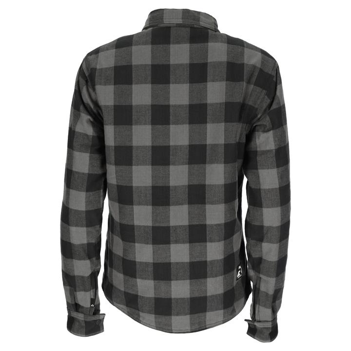 Argon Women's Kevlar Armoured Hatchet Flannel Shirt - Black / Grey
