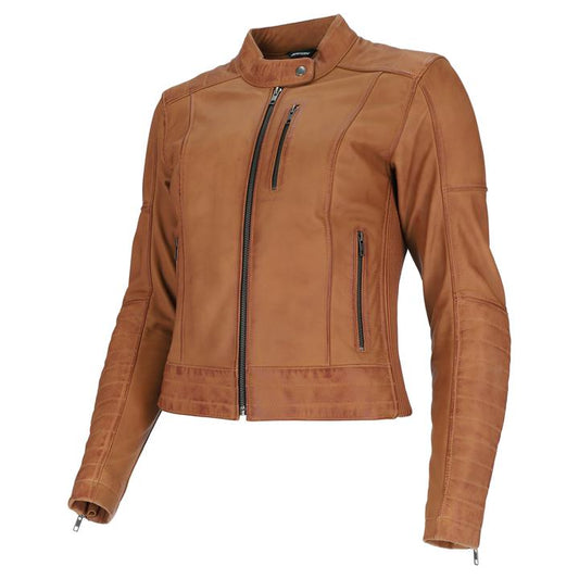 Argon Angel Leather Women's Jacket - Tan