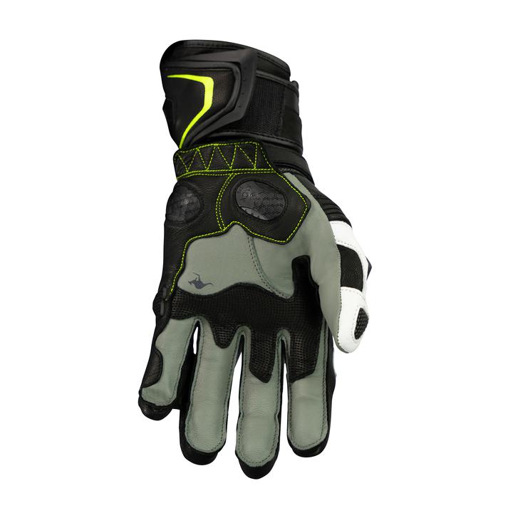 Argon Mission Gloves - Black / White Yellow