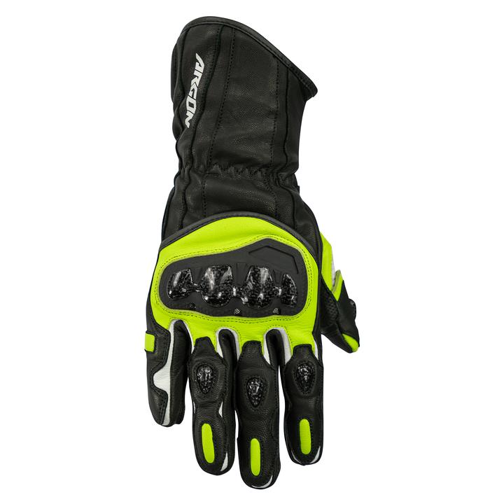 Argon Rush Gloves - Black & Lime
