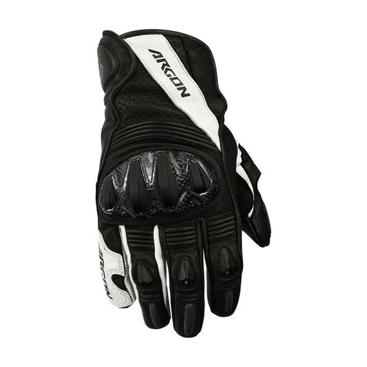 Argon Turmoil Gloves - Black & White