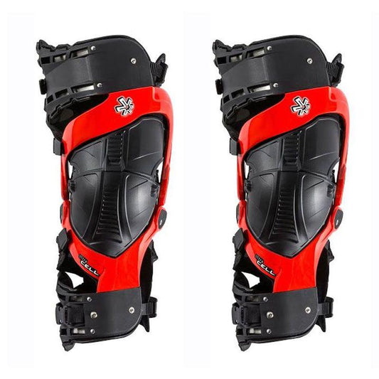 Asterisk Ultra Cell Boa Knee Brace (Pair) - Red