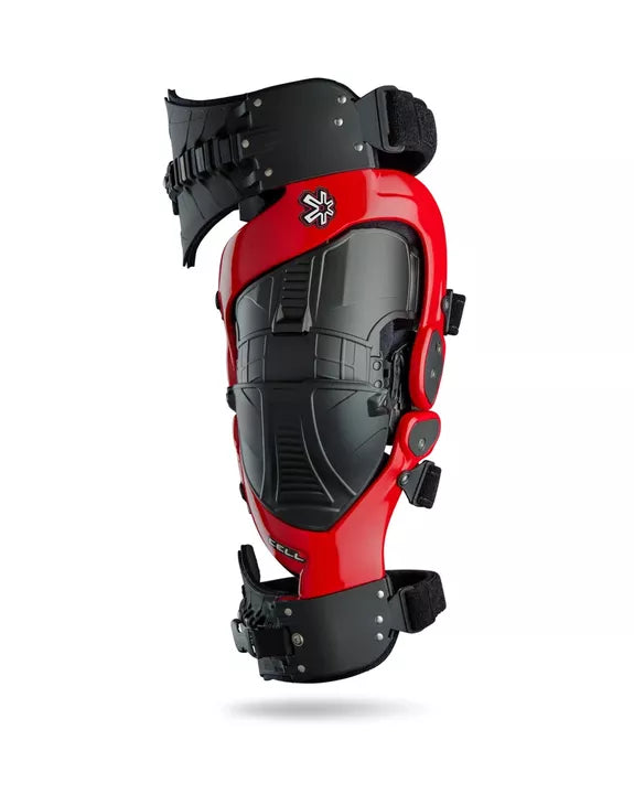 Asterisk Cell Knee Brace (Pair) - Red