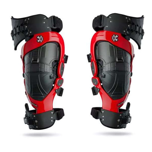 Asterisk Cell Knee Brace (Pair) - Red