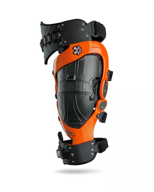 Asterisk Cell Knee Brace (Pair) - Orange