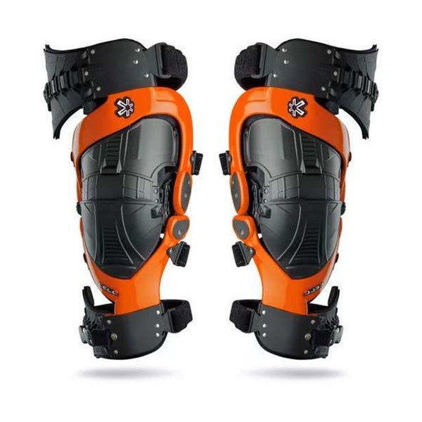 Asterisk Cell Knee Brace (Pair) - Orange