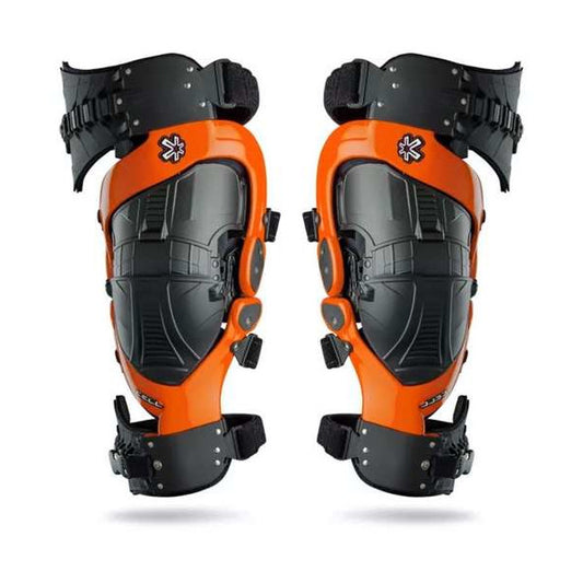 Asterisk Cell Knee Brace (Pair) - Orange