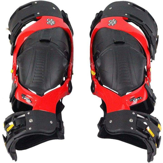 Asterisk Knee Brace Ultra Cell 2.0 (Pair) - Black/Red