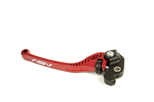 ASV F3 Long Clutch Lever - Red