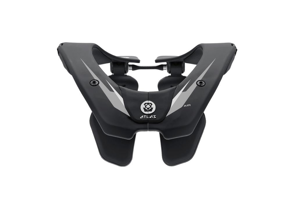 Atlas Air Neck Brace - Black / Chrome