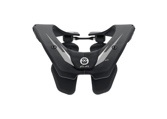 Atlas Air Neck Brace - Black / Chrome