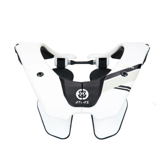 Atlas Prodigy Youth Neck Brace - White