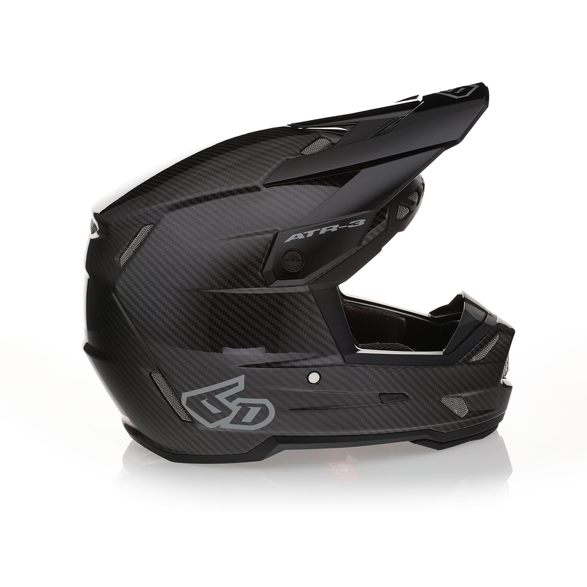 6D ATR-3 Helmet Carbon - Gloss Black