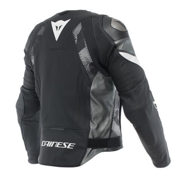Dainese Avro 5 Perforated Leather Jacket - Black / White