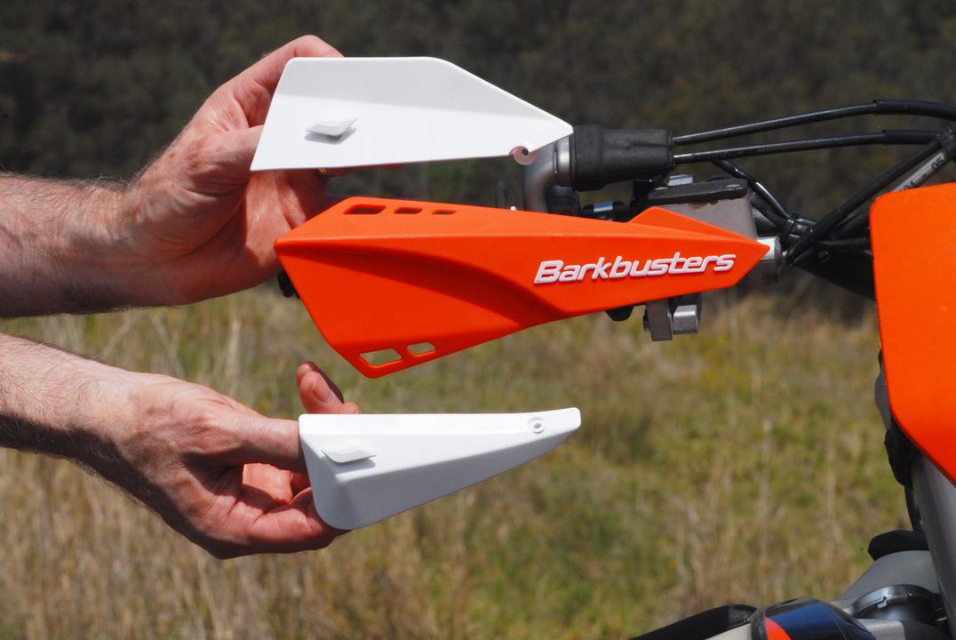 Barkbusters Sabre MX Enduro Handguard White