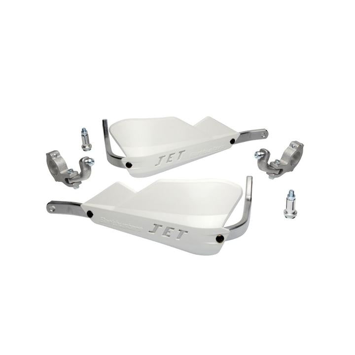 Barkbusters Jet Handguard Tapered Bars White