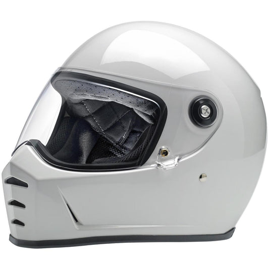 Biltwell Lane Splitter Ece Gloss White