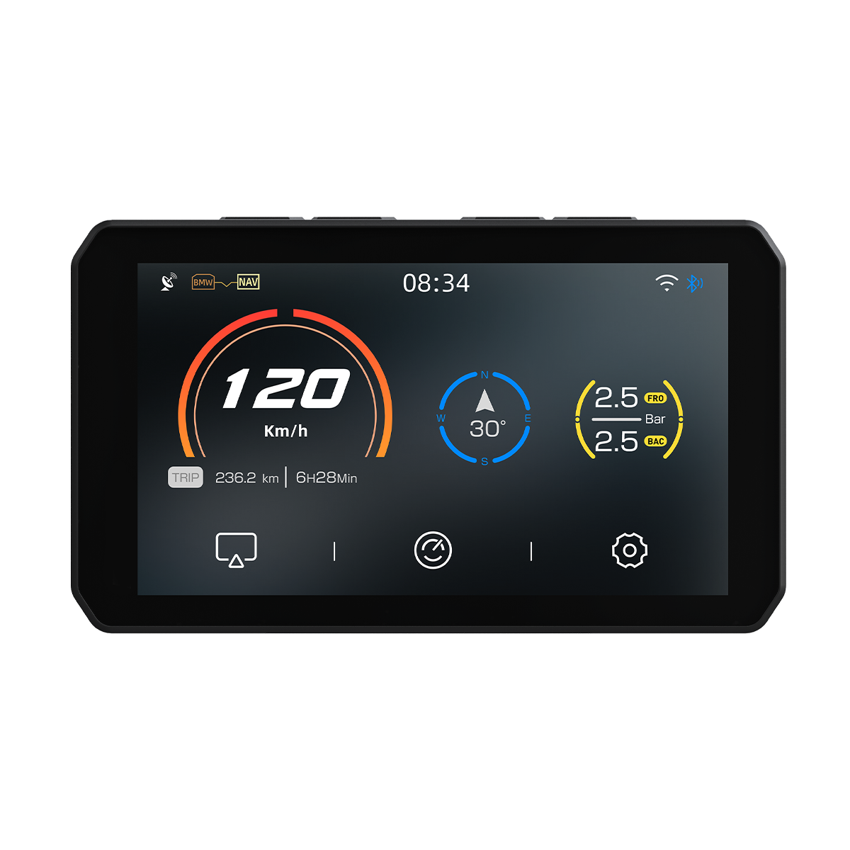 Chigee AIO-5 Play BMW Motorcycle Smart Riding System